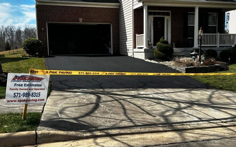 Driveway Resurfacing in Northern Virginia by A-Pak Paving