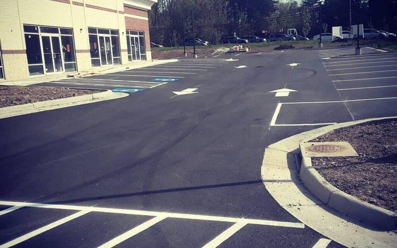 Parking Lot Paving in Northern Virginia by A-Pak Paving