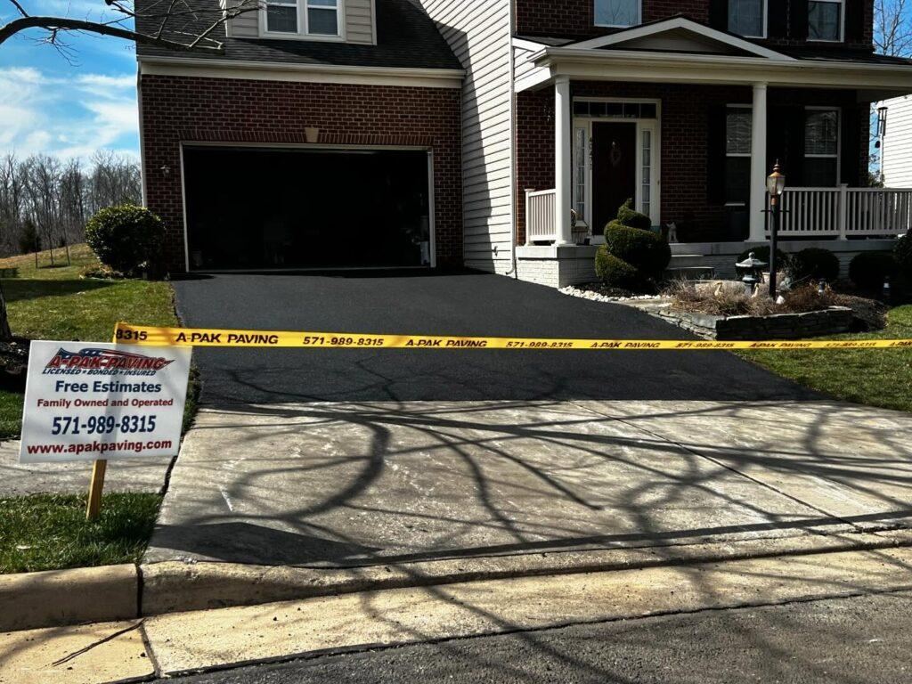 Parking Lot Paving in Northern Virginia by A-Pak Paving